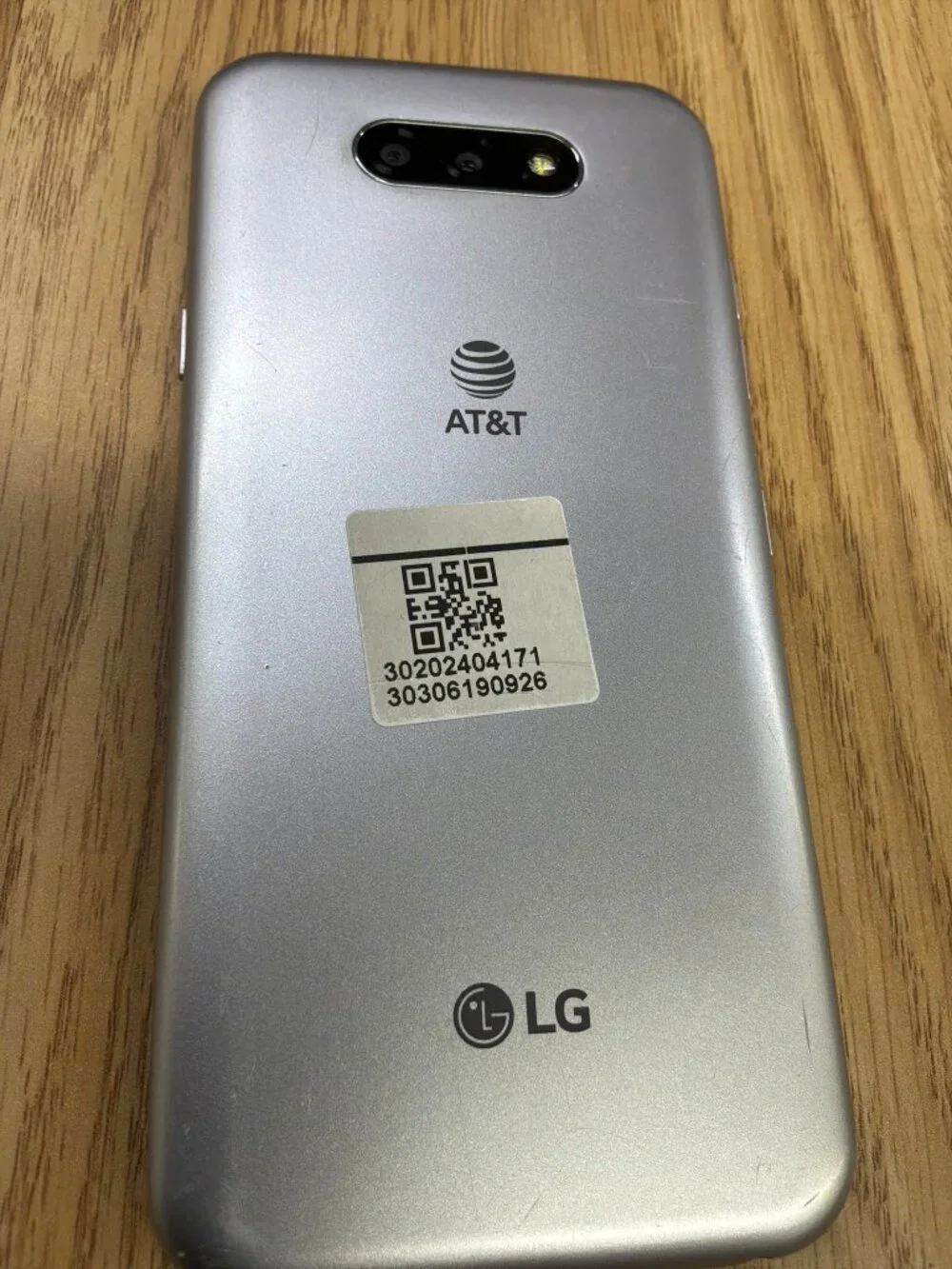 LG Phoenix 5 AT&T Android Smartphone Dual Camera Silver Fully Tested